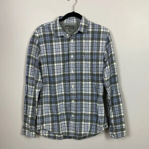 Vince Plaid Button-Down Flannel Shirt